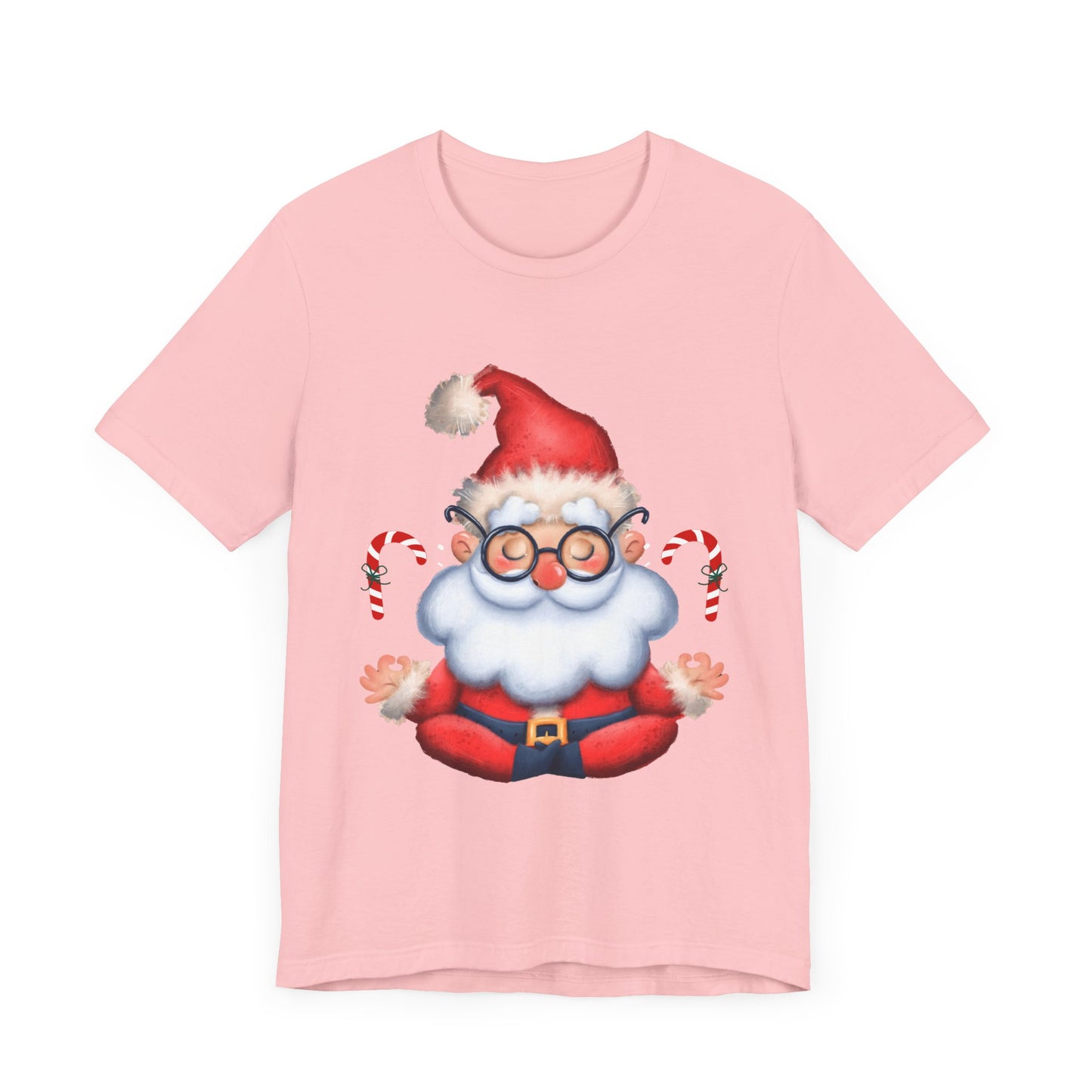 Merry & Zen: Christmas Meditating Santa T-Shirt