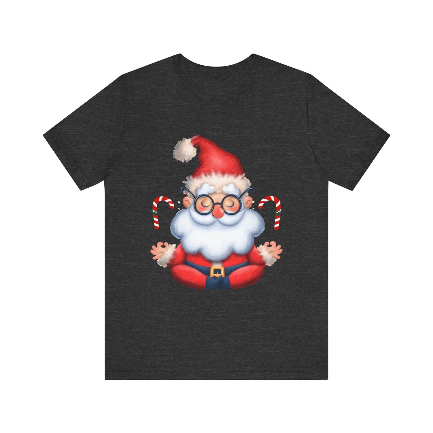 Merry & Zen: Christmas Meditating Santa T-Shirt
