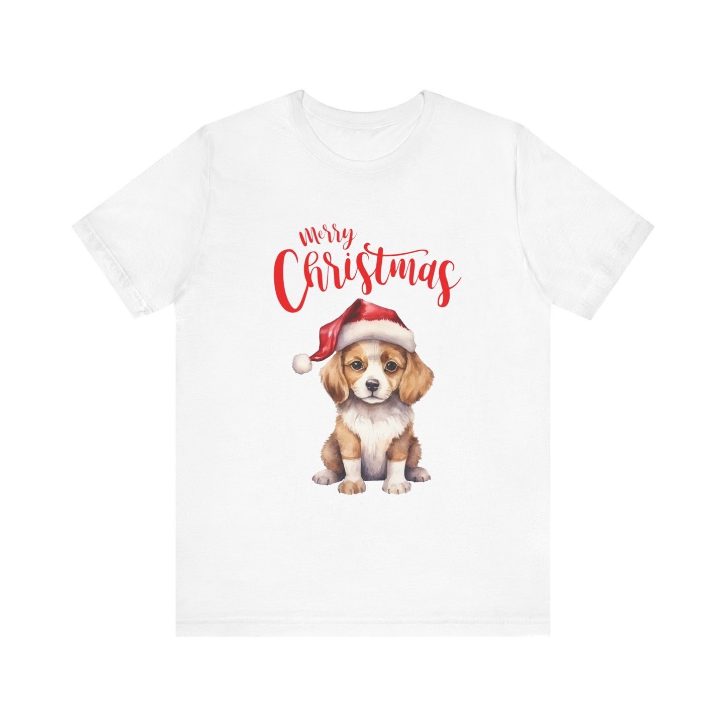 Jolly Pup: Merry Christmas T-Shirt