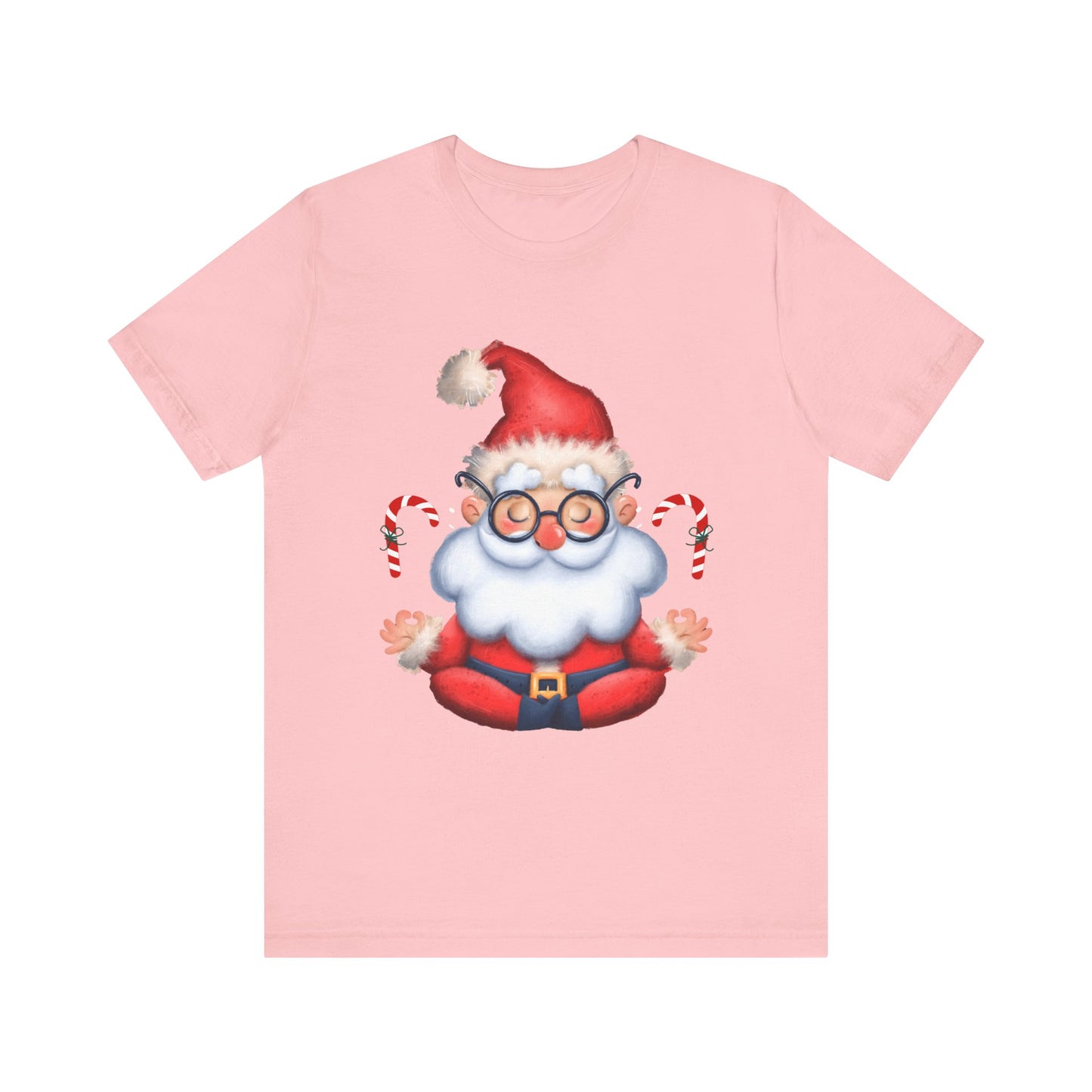 Merry & Zen: Christmas Meditating Santa T-Shirt