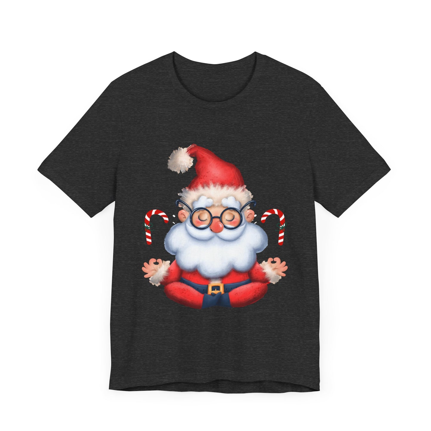 Merry & Zen: Christmas Meditating Santa T-Shirt