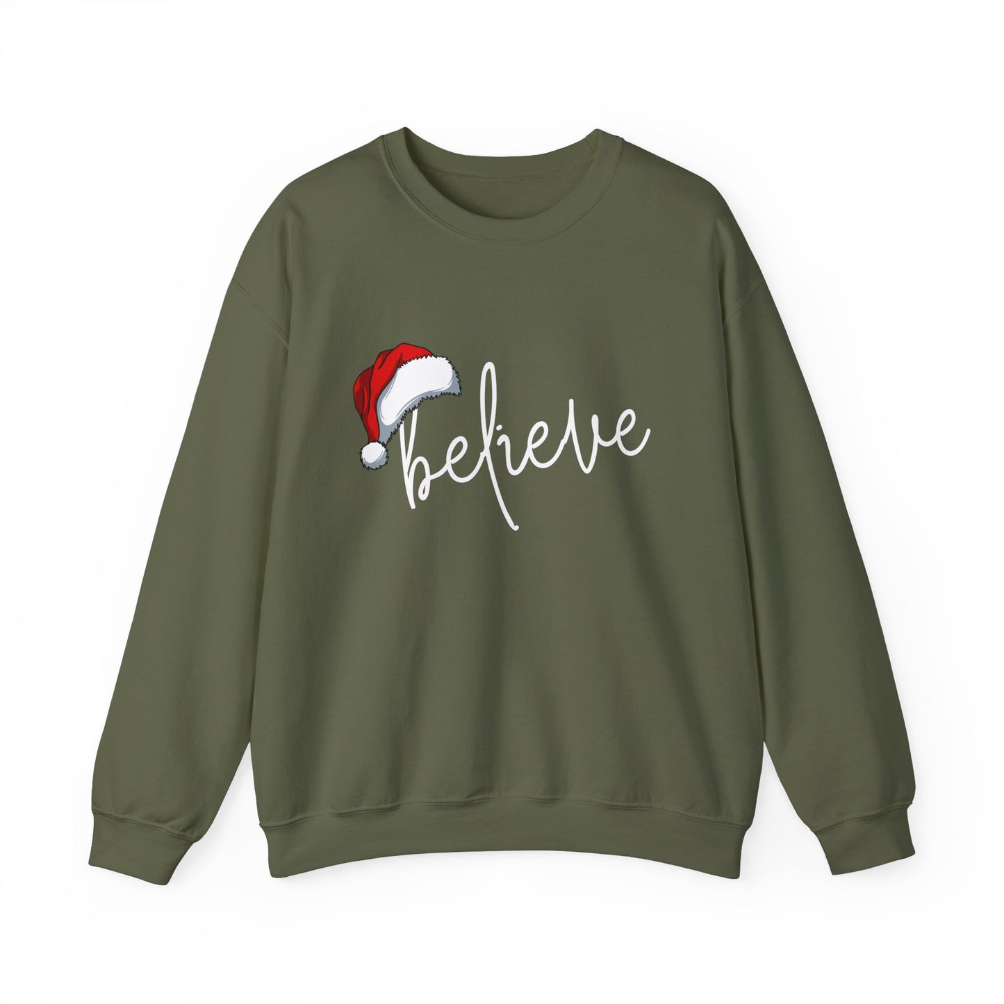 Believed & Festive Christmas Crewneck