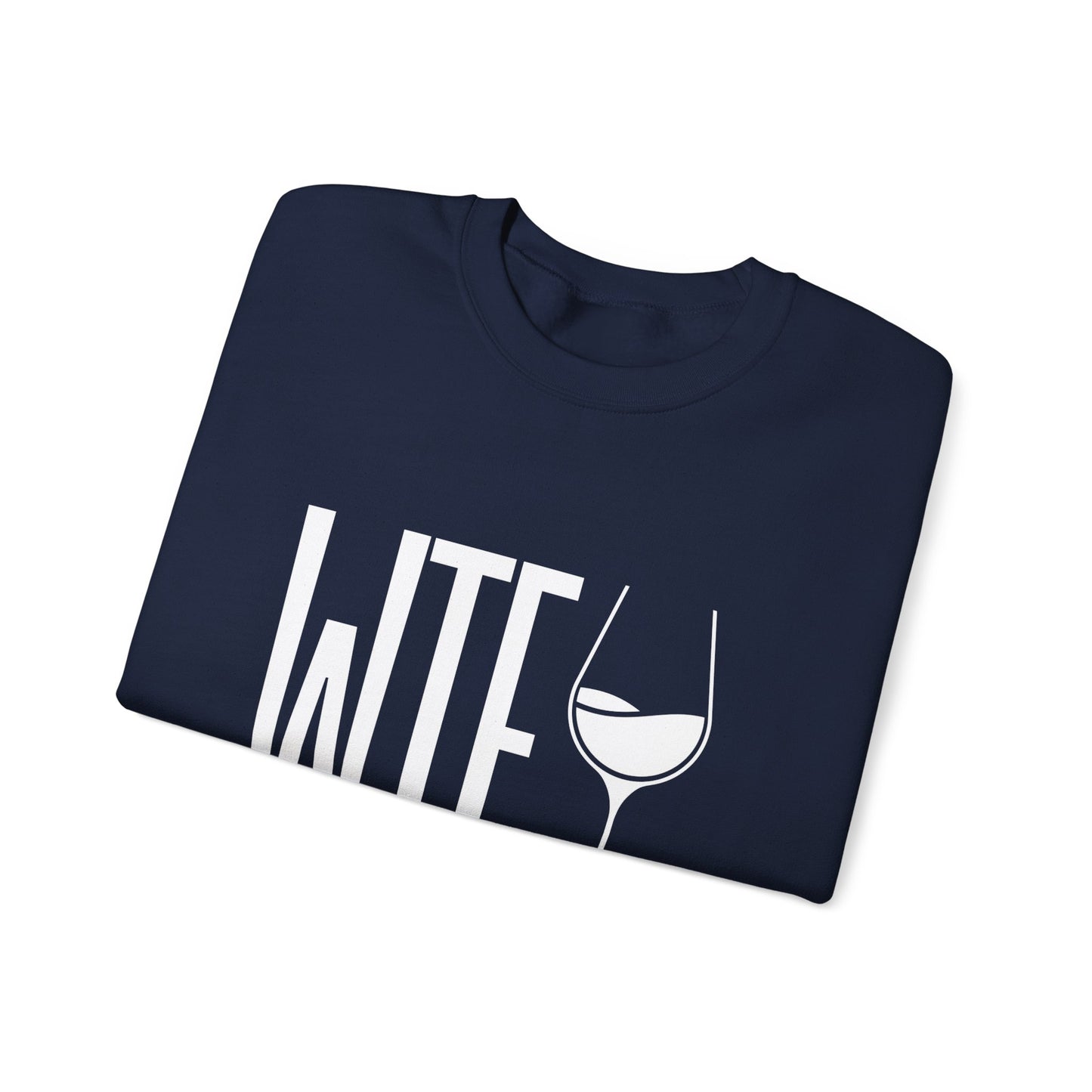 Wine, Turkey, & Family Vibes Thanksgiving Crewneck