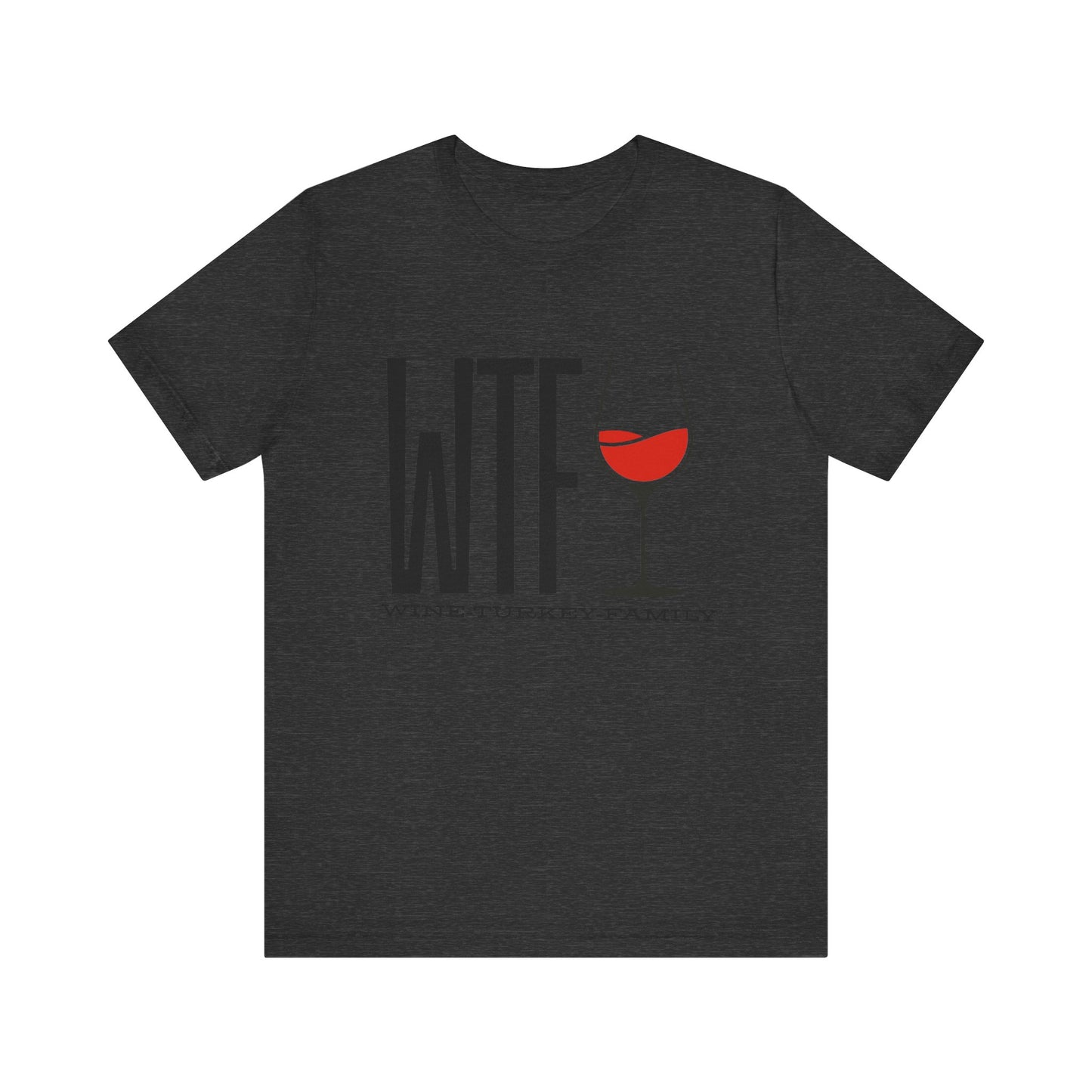 Wine, Turkey, & Family Vibes Thanksgiving T-Shirt