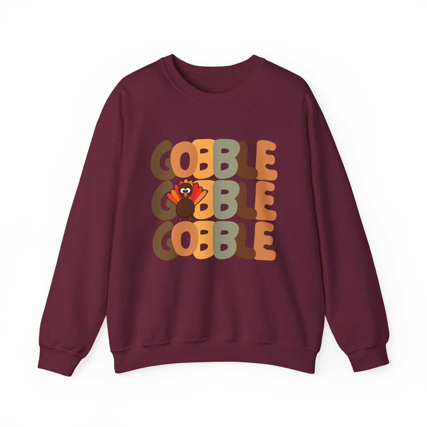 Thanksgiving Gobble Turkey Crewneck