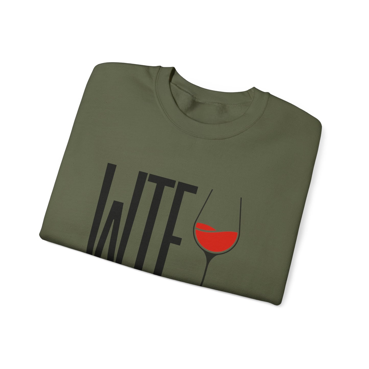 Wine, Turkey, & Family Vibes Thanksgiving Crewneck