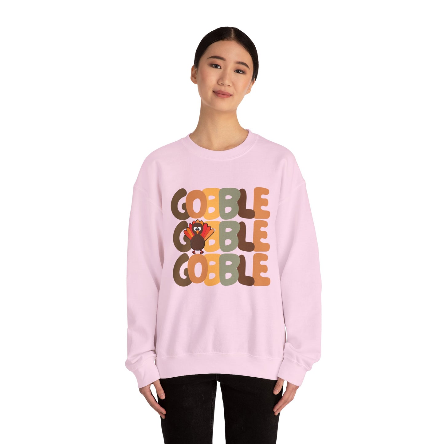 Thanksgiving Gobble Turkey Crewneck