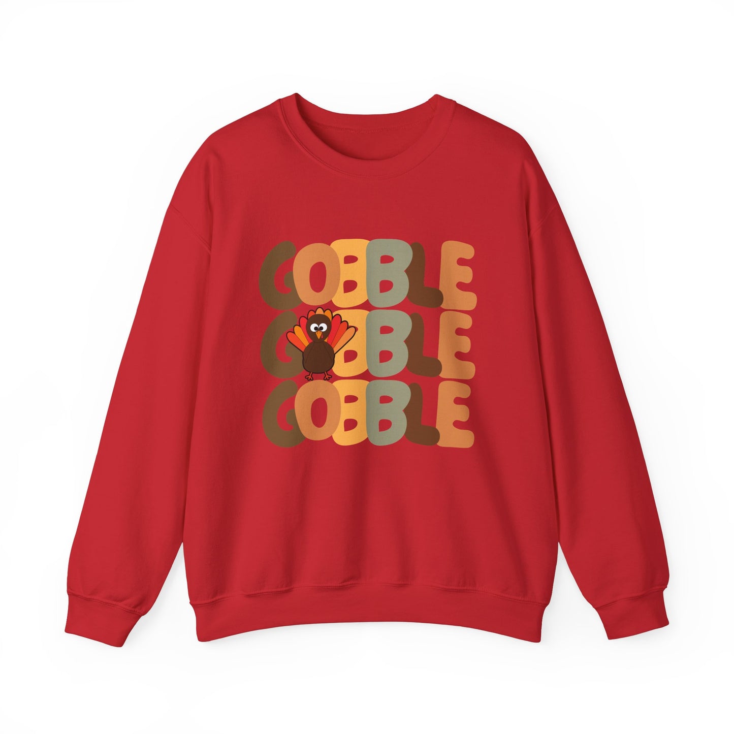 Thanksgiving Gobble Turkey Crewneck