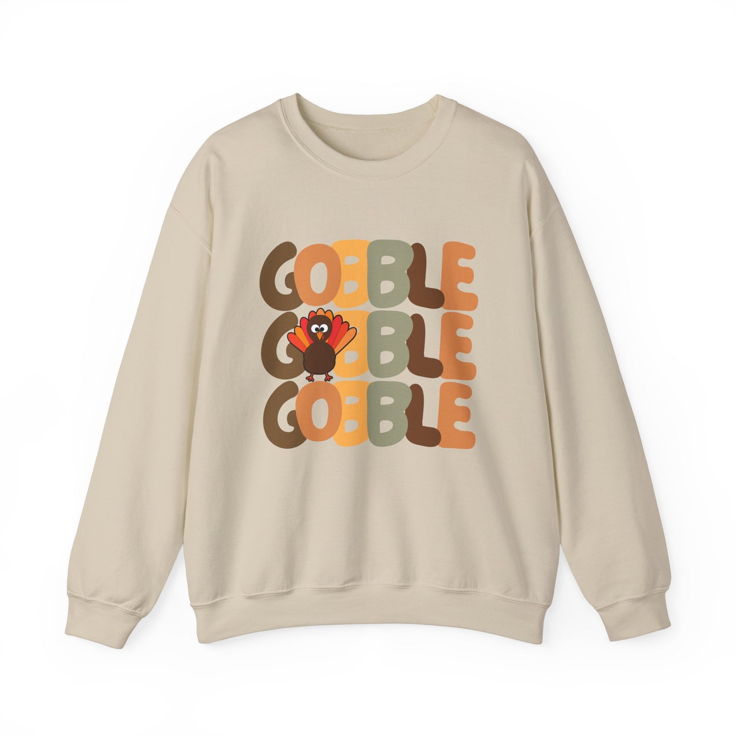 Thanksgiving Gobble Turkey Crewneck