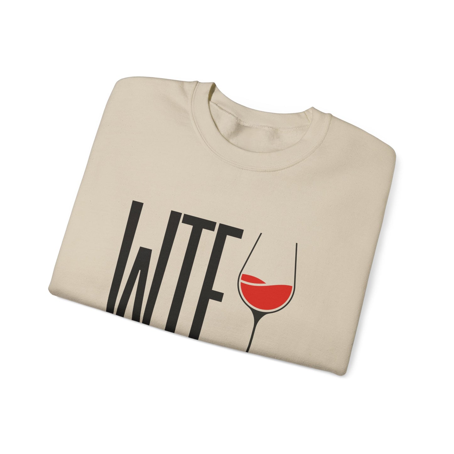 Wine, Turkey, & Family Vibes Thanksgiving Crewneck