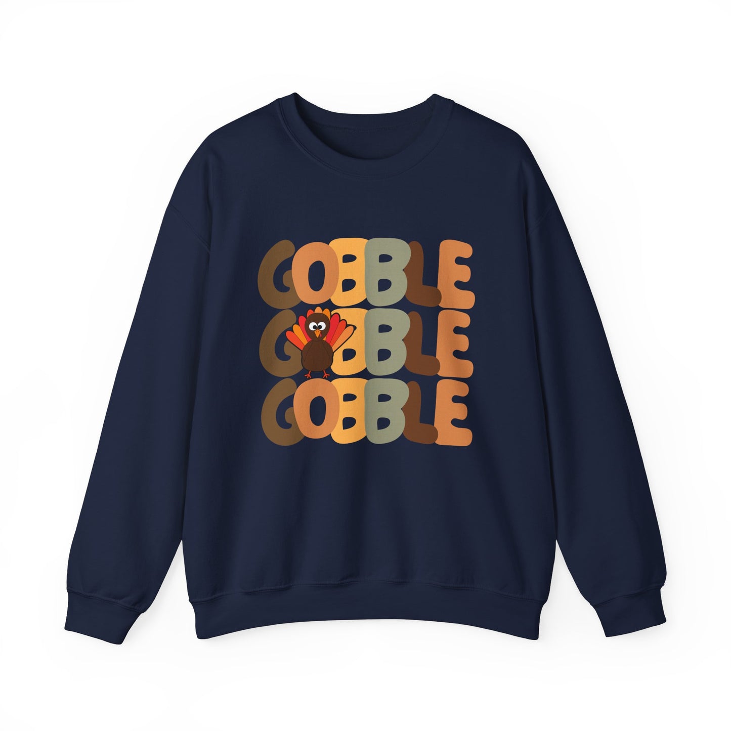Thanksgiving Gobble Turkey Crewneck
