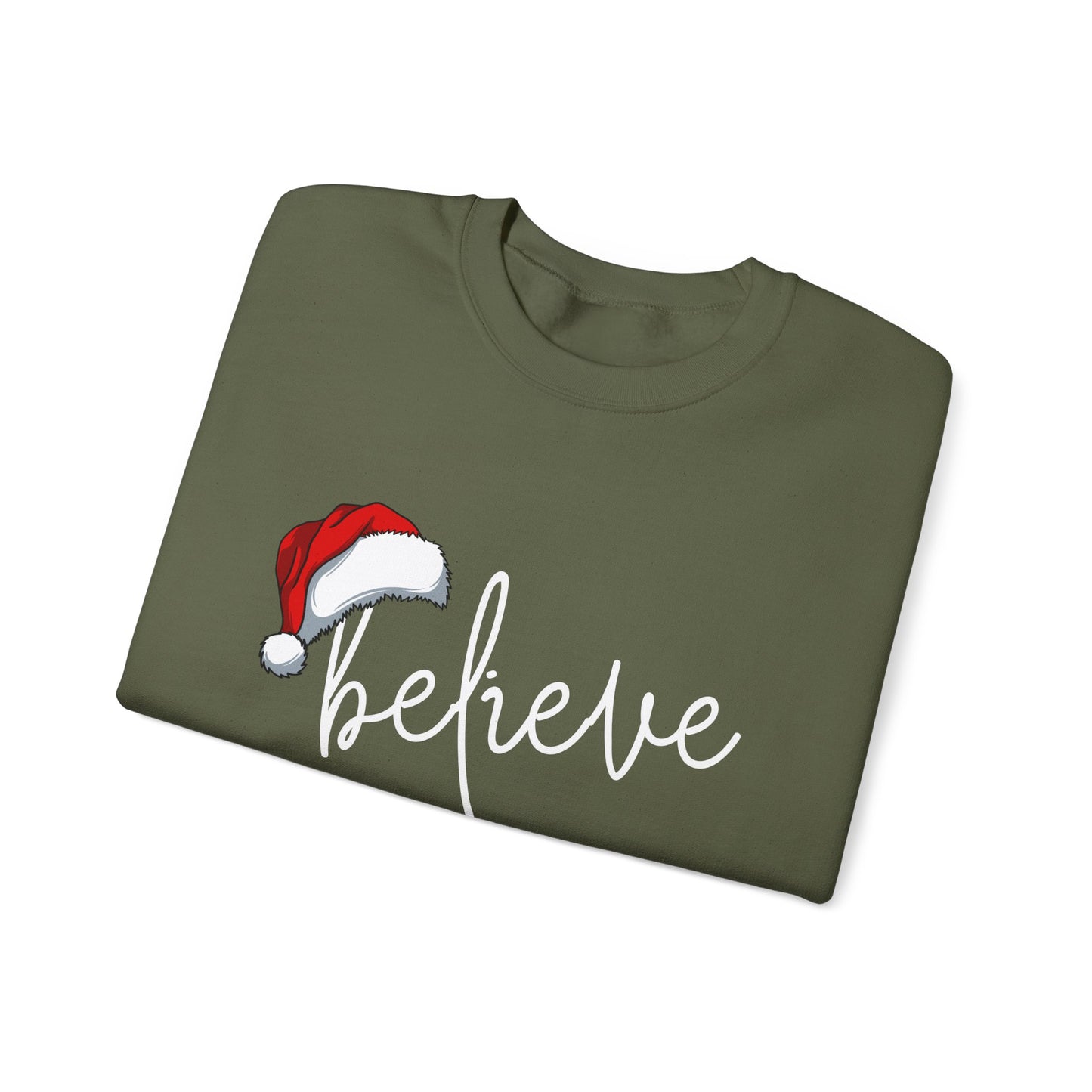 Believed & Festive Christmas Crewneck