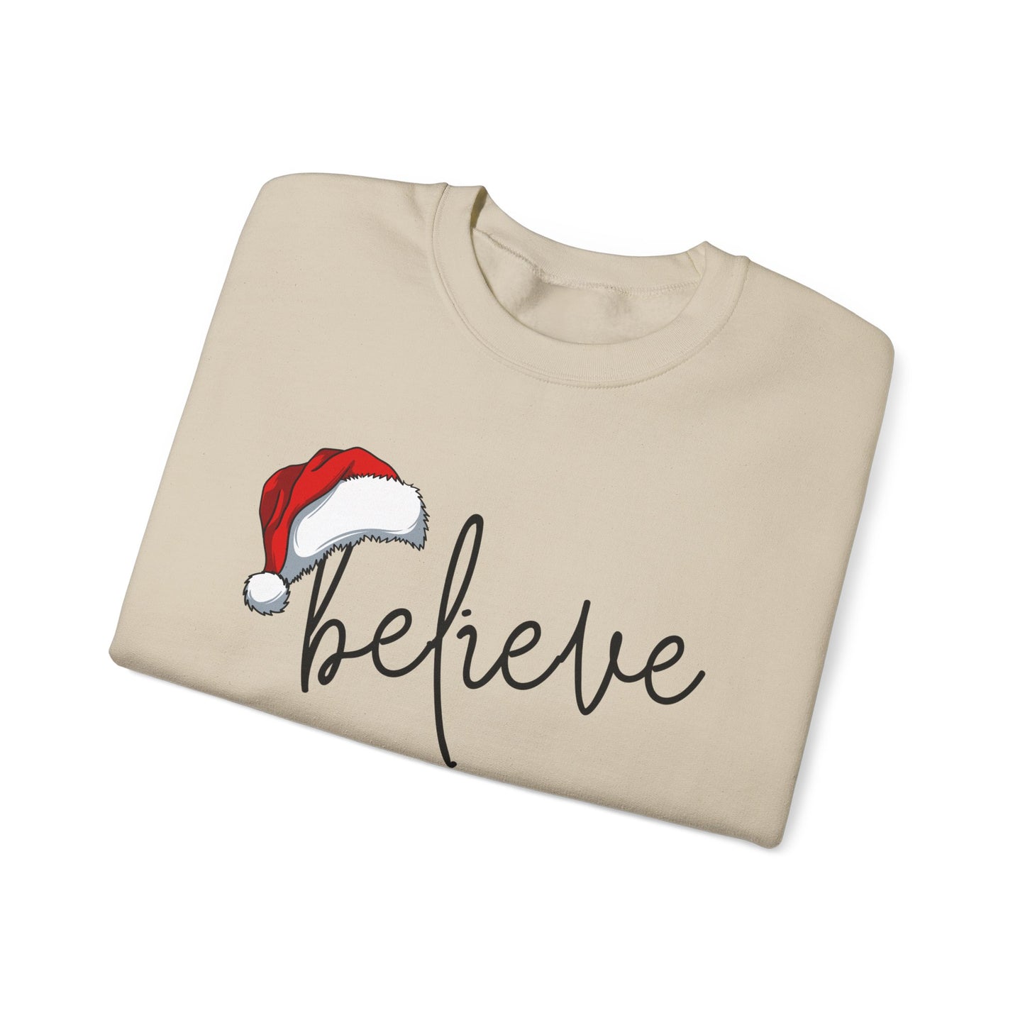 Believed & Festive Christmas Crewneck