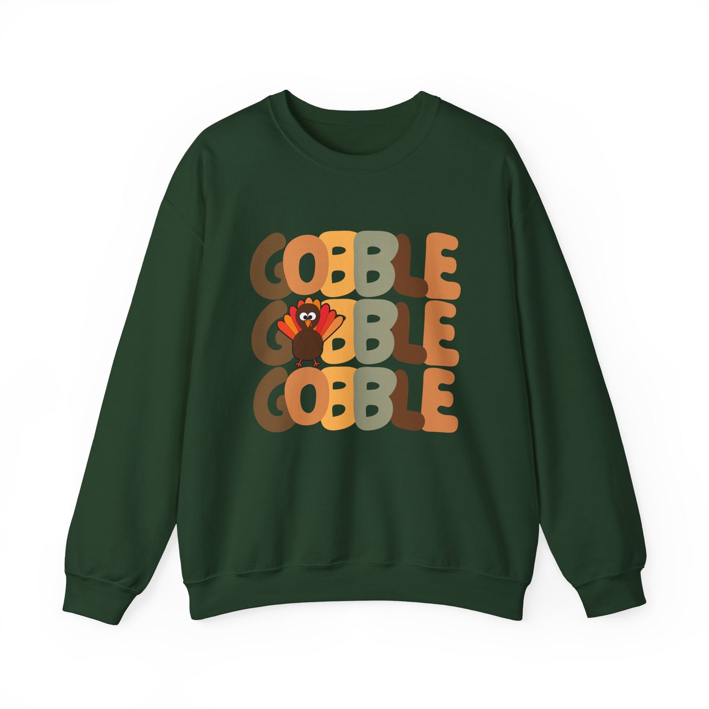 Thanksgiving Gobble Turkey Crewneck