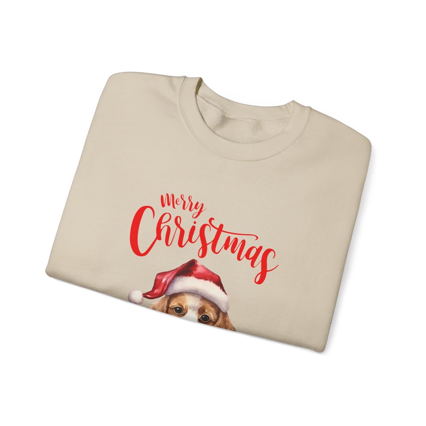 Jolly Pup: Merry Christmas Crewneck