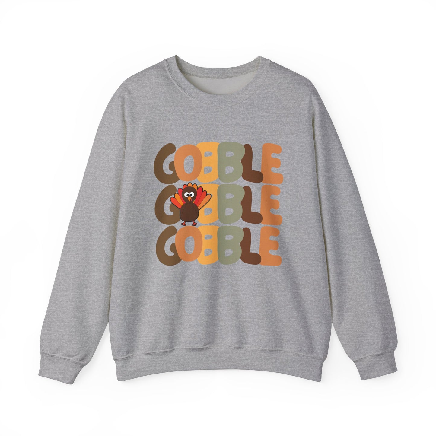 Thanksgiving Gobble Turkey Crewneck