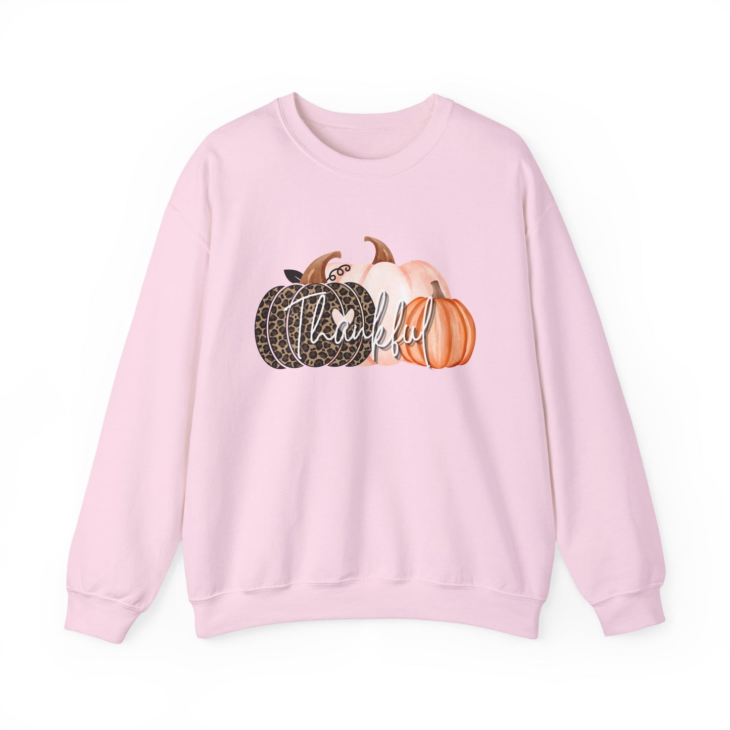 Harvest Gratitude Thankful Pumpkins Crewneck