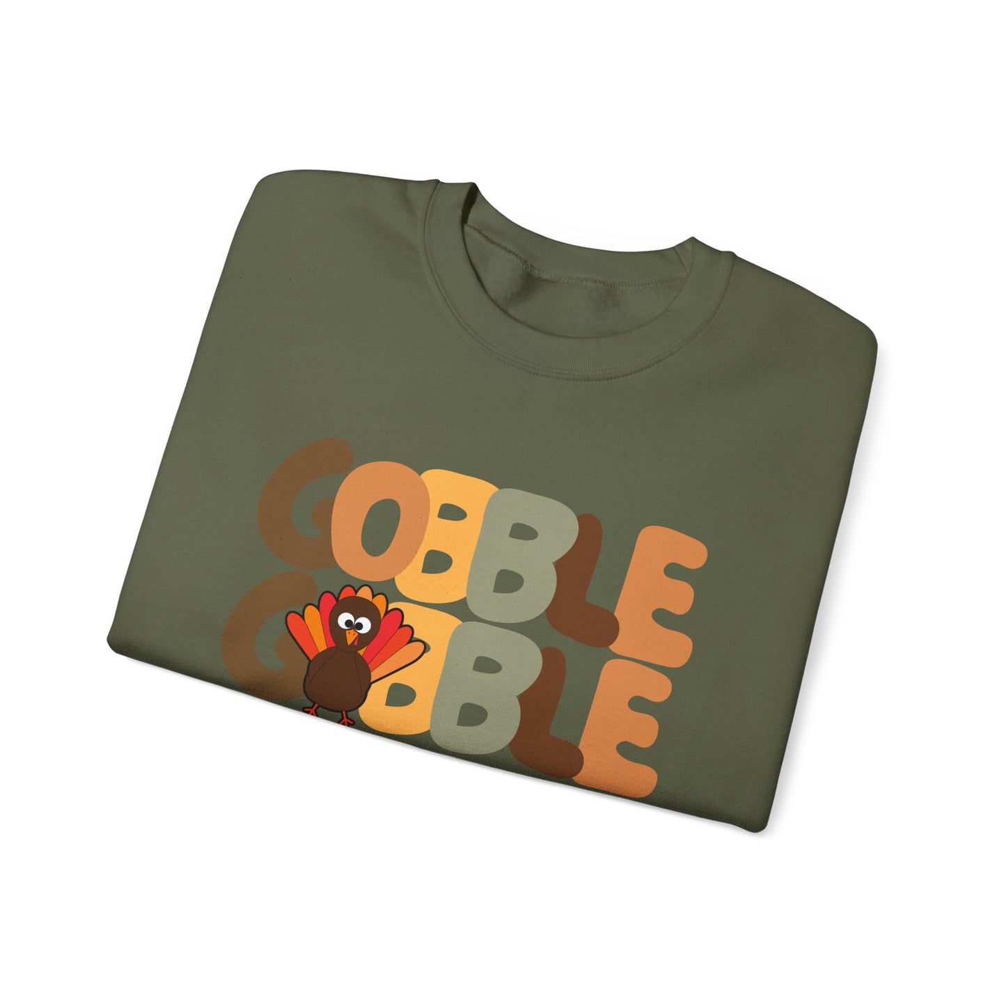Thanksgiving Gobble Turkey Crewneck