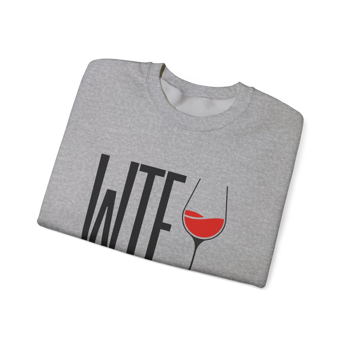 Wine, Turkey, & Family Vibes Thanksgiving Crewneck